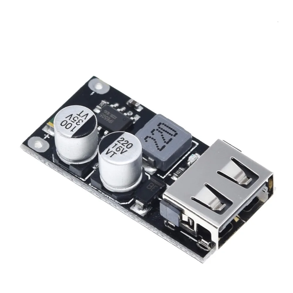 USB QC3.0 QC2.0 USB DC-DC понижающий преобразователь зарядный понижающий модуль 6-32 в 9 в 12 В 24 В для быстрого зарядного устройства печатная плата 5 В