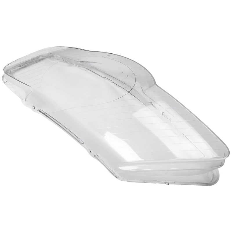 

2Pcs Car Clear Headlight Lens Shell Cover Replacement Head Lamp Cover For-Vw Passat B6 R36