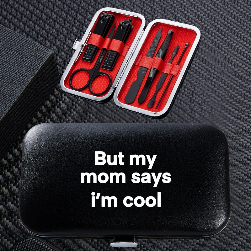 

Модные кусачки для ногтей из нержавеющей стали, набор для педикюра, дорожный портативный профессиональный триммер, резак, ножницы, аксессуа...