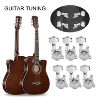 fine workmanship guitar pegs wear resistant lightweight guitar tuning pegs guitar string knobs 6pcsset