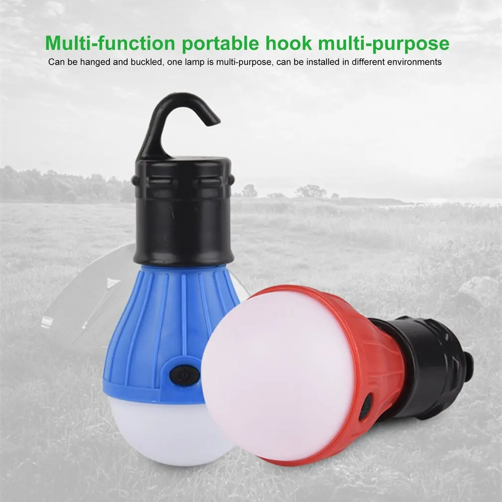 

Mini Portable Lantern Tent Light Lamp LED Emergency Lamp Waterproof Hanging Hook Flashlight For Outdoor Camping