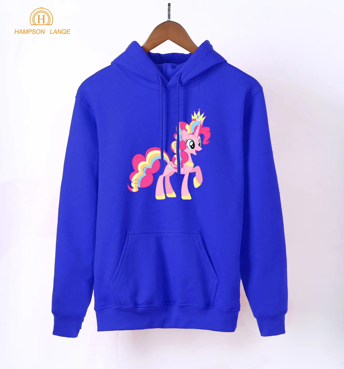 Радужная кавайная лошадь толстовки для девочек 2020 весна осень аниме женские