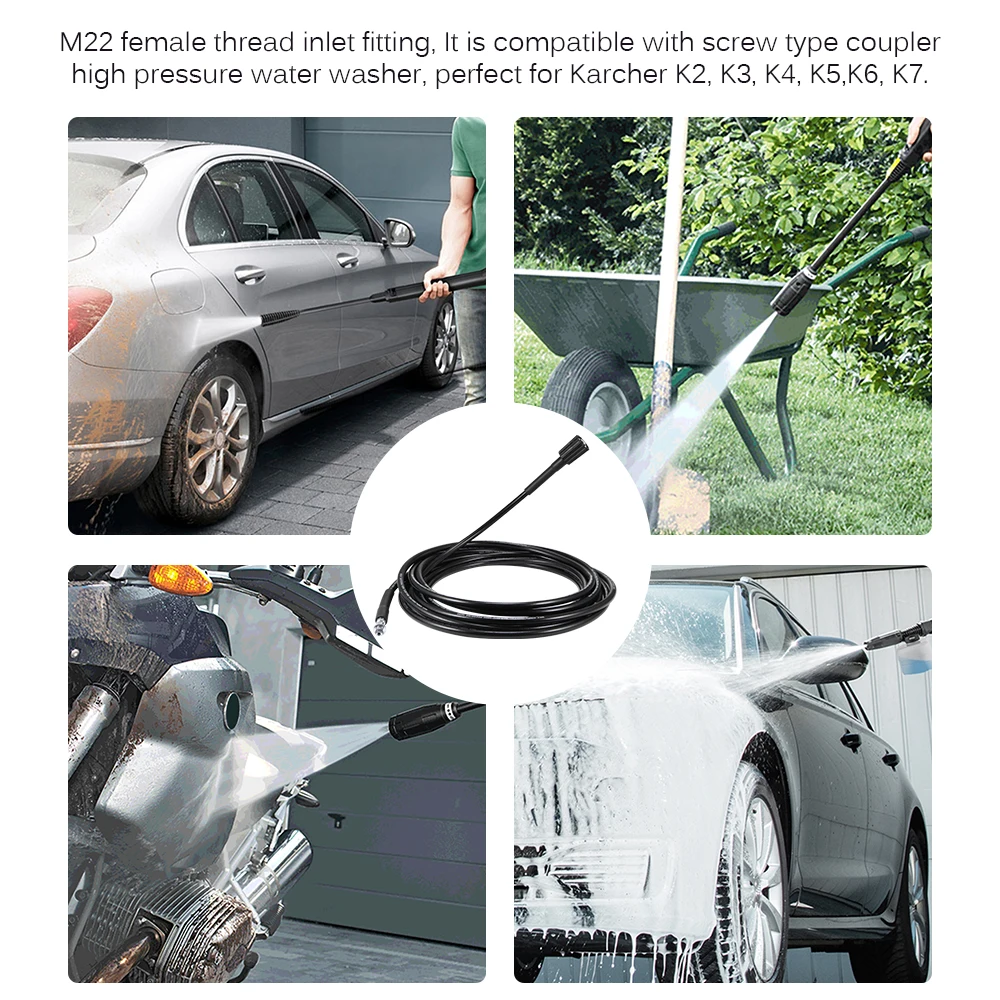 Шланг для мойки высокого давления универсальный шланг 8 метров|Теплообменники| |