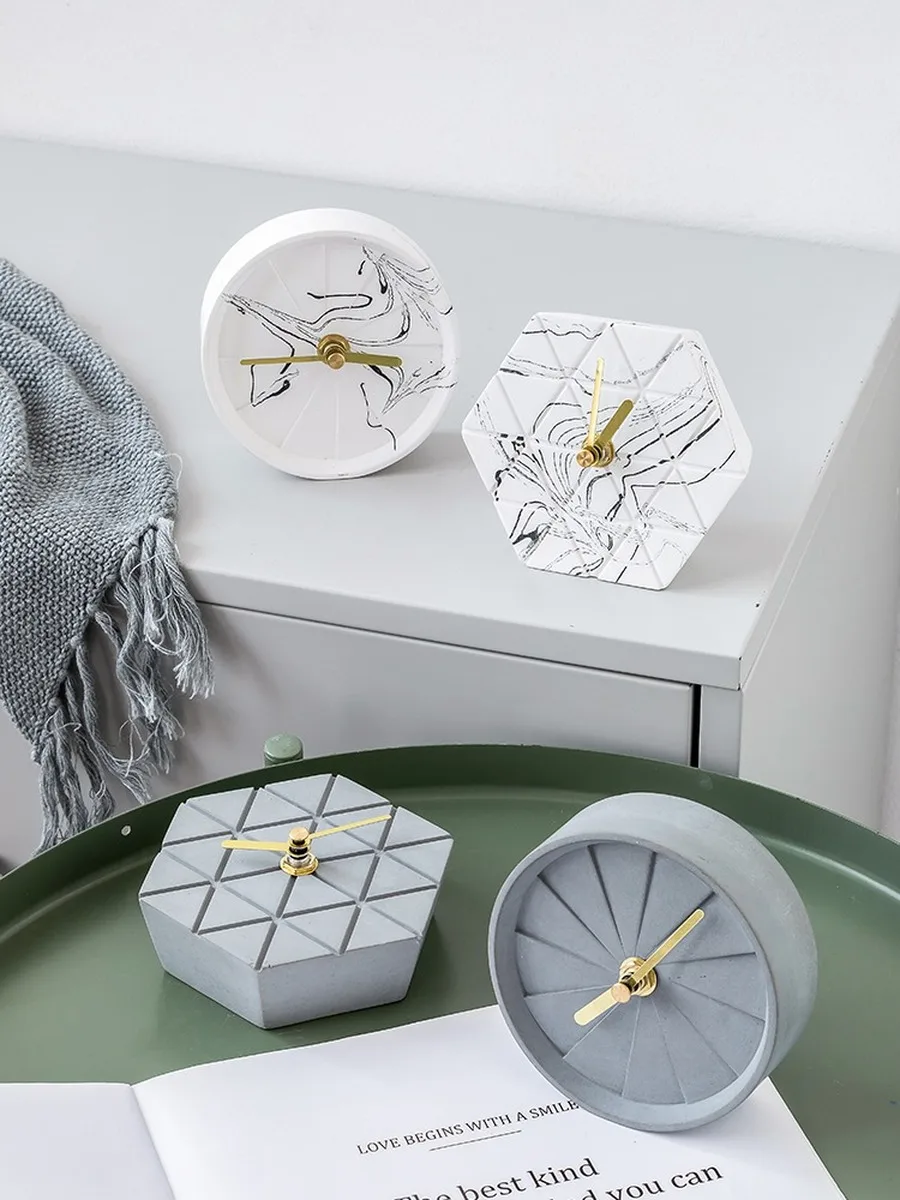 Цифровой будильник в скандинавском стиле современный традиционный для спальни