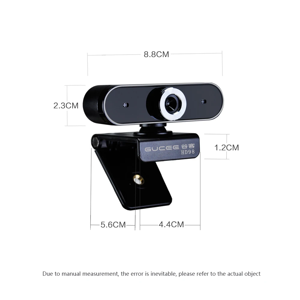 Веб-камера Gucee HD98 480P 1080P USB 12 МП с ручным фокусом | Компьютеры и офис