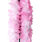 200 г, оптовая продажа, перья индейки, боа, двухцветные перья, шаль для свадебного платья, декоративные шлейфы, ремесла
