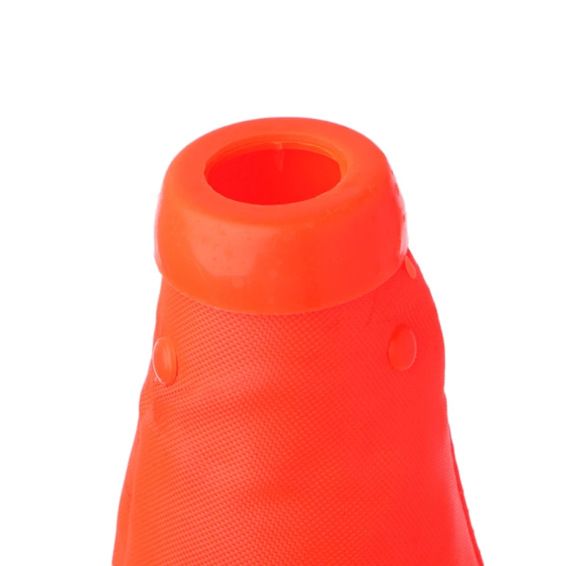 

42cm Folding Road Safety Warning Sign Traffic Cone Orange Reflective Tape Wholesalse