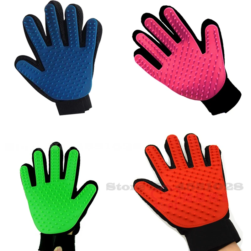 30/распродажа! Щетка для шерсти домашних животных перчатка массажа и ухода за