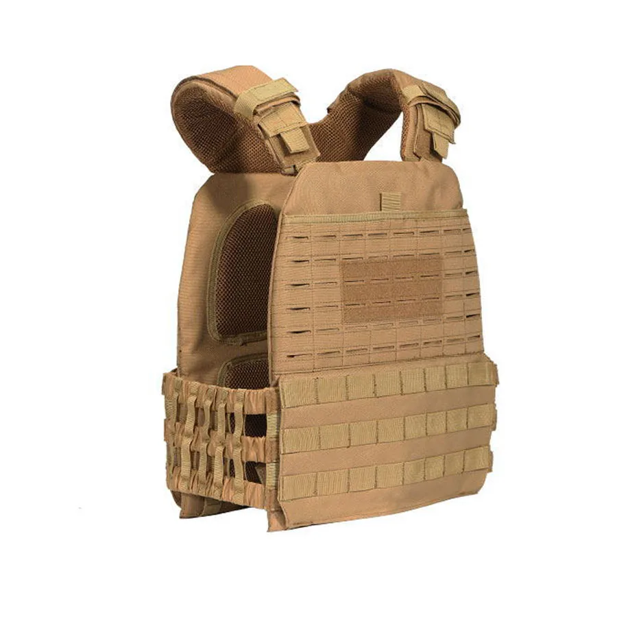 

Tactical Vest Lightweight Combat Armor Vest Plate Carrier Military Weight-bearing Training Vest for Hunting Paintball Equipment