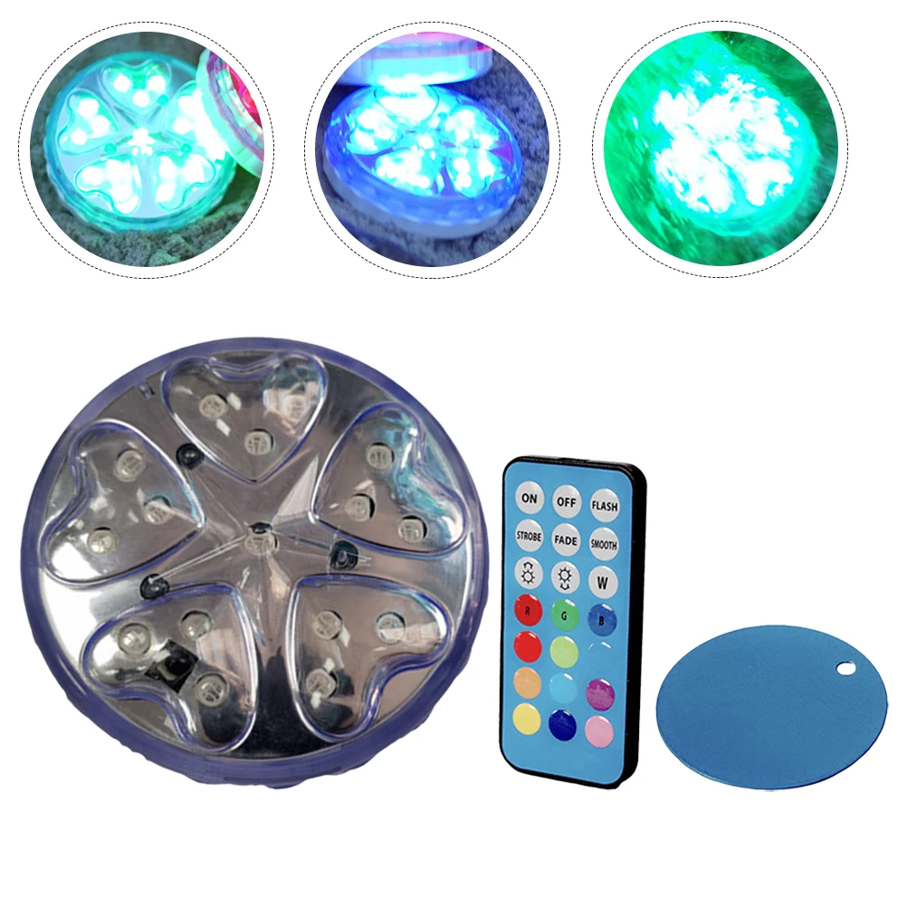 

1Set Creative LED Submersible Light Waterproof LED Lamp Landscape Light Diving Light for Decor Fish Tank