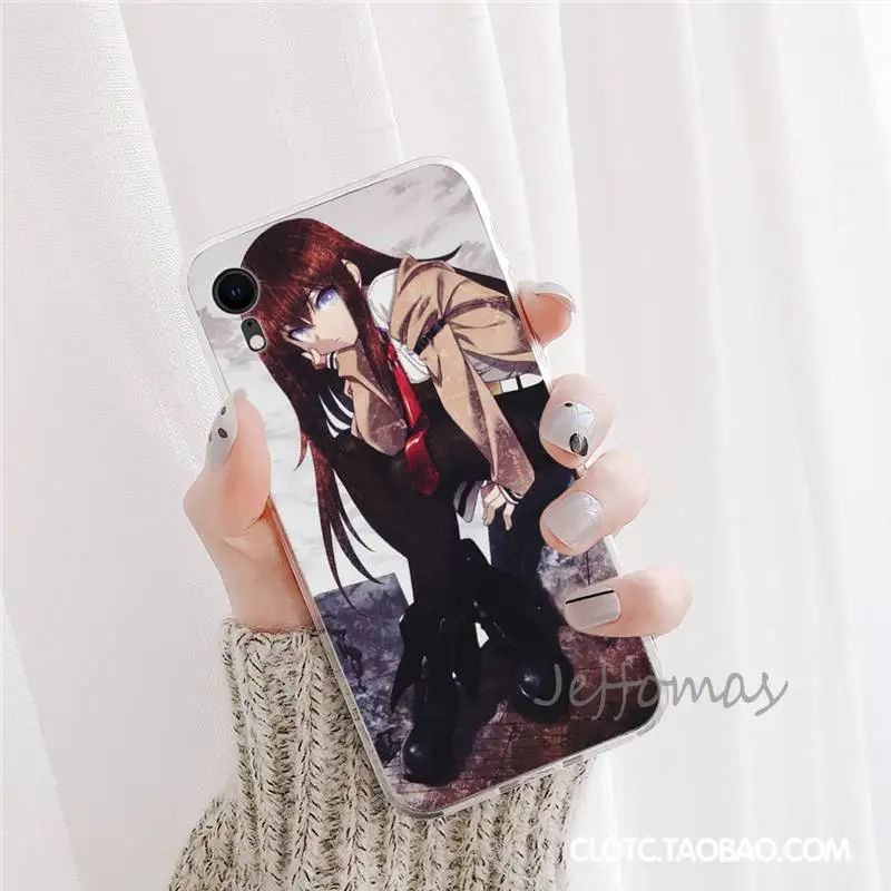 

Steins Gate Phone Case For iphone 12 5 5s 5c se 6 6s 7 8 plus x xs xr 11 pro max mini