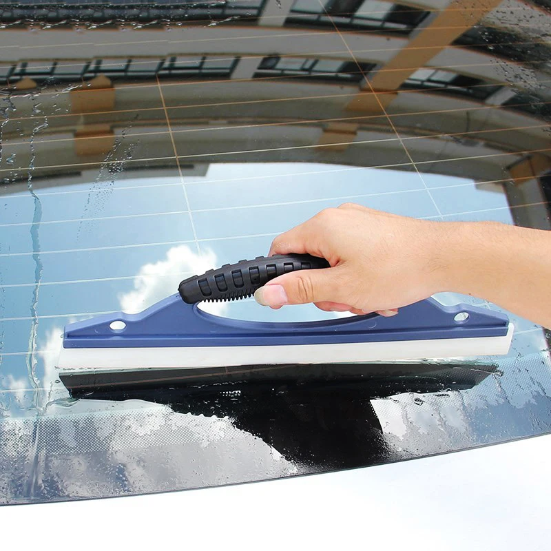 

Auto Car Wiper Board Silicone Cars Window Glass Scraper Wash Clean Windshield Wiper Squeegee Drying Blade Shaving Board 1PC