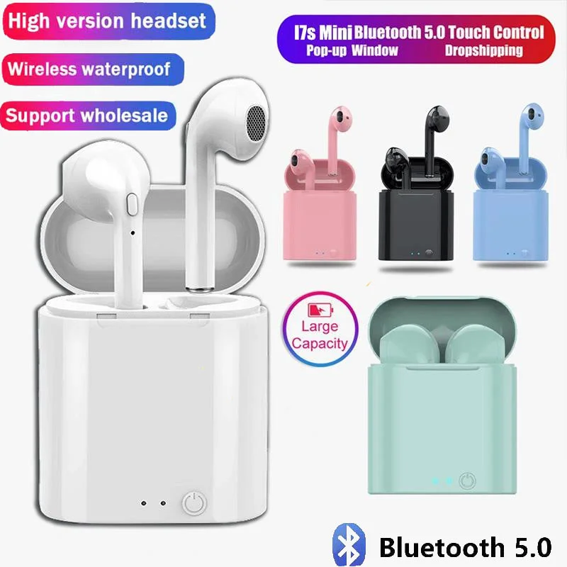 

I7s Mini Tws Wireless Headphones Bluetooth Earphones For IPhone Huawei Xiaomi Redmi Sports Earbuds Stereo In-Ear Music Headset
