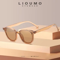 lioumo 2021 fashion cat eye sunglasses for women polarized sun glasses men anti glare driving goggle trendy shades gafas de sol