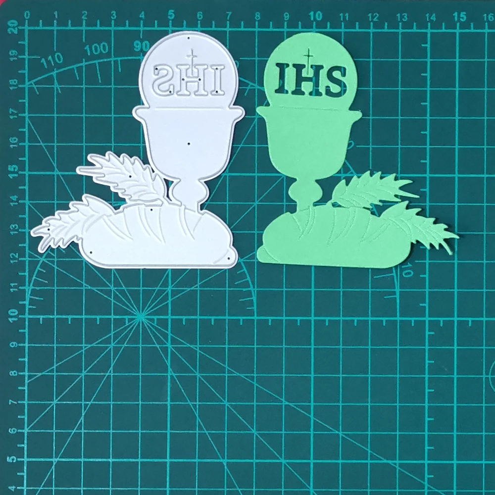 

IHS Glory Trophy /Rice Panicle Metal Cutting Dies For Stamps Scrapbooking Stencils DIY Paper Album Card Decor Embossing 2020 New