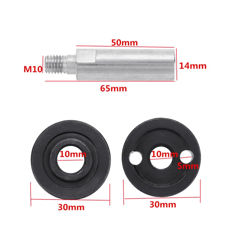 

1Pcs M10 Arbor Connector Adapter 14mm Shank Angle Grinder Lengthen Connecting Rod