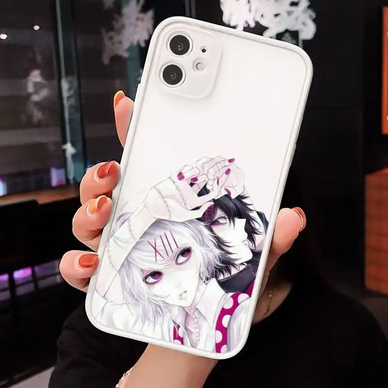 

Tokyo Ghoul Japan Suave Phone Cases Matte Transparent for iPhone 7 8 11 12 s mini pro X XS XR MAX Plus cover funda