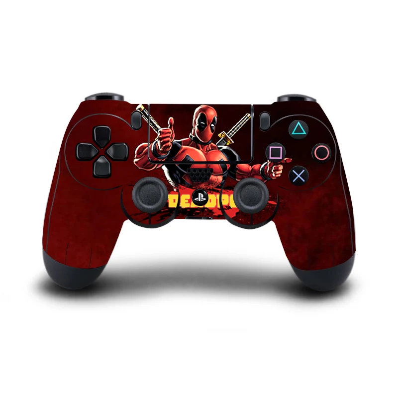Фильм наклейки Deadpool PS4 контроллер виниловое покрытие наклейка Стикеры для sony