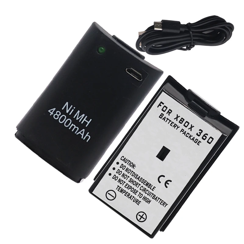 2 шт. USB кабель для беспроводного контроллера Microsoft Xbox 360|Батареи| |