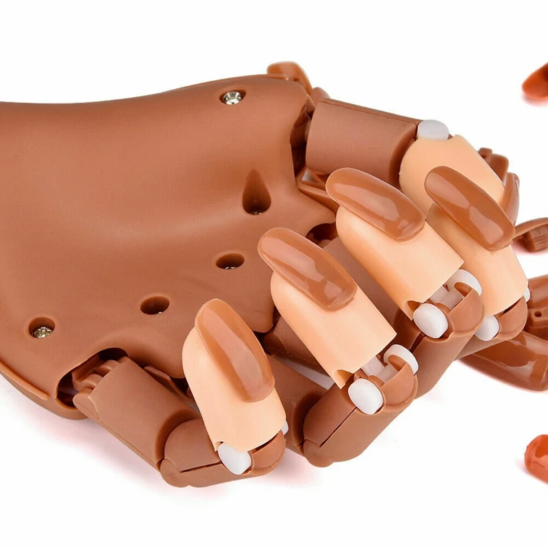 Новинка 2020 профессиональная модель для практики ногтей искусственные ручные