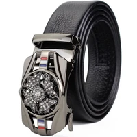 fashion trend running belt mens net red new high end mens belt high quality simple and versatile design automatic buckle belt
