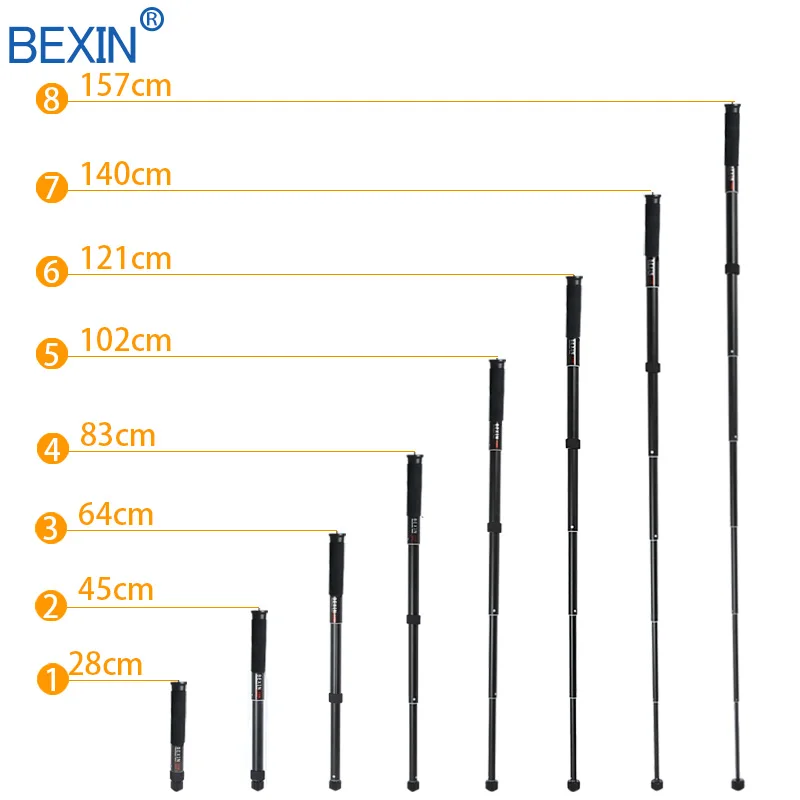 

Protable Camera Monopod Professional Adjustable Monopod Stand For DSLR Camera Video Camcorder Lightweight Outdoor Travel Monopod