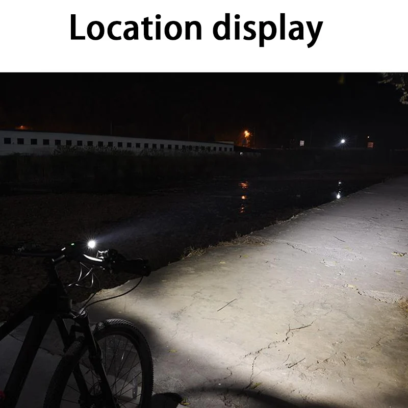 

Bike Light Headlight Bicycle Front Light Rechargeable Bike Headlight Waterproof LED Front Light Fits Mountain Road Bike
