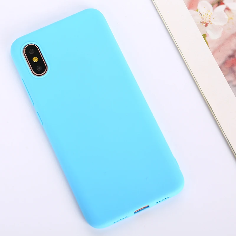 Милый матовый чехол для телефона Samsung Galaxy S10 Plus мягкий силиконовый из ТПУ S10e A10 A20 A30