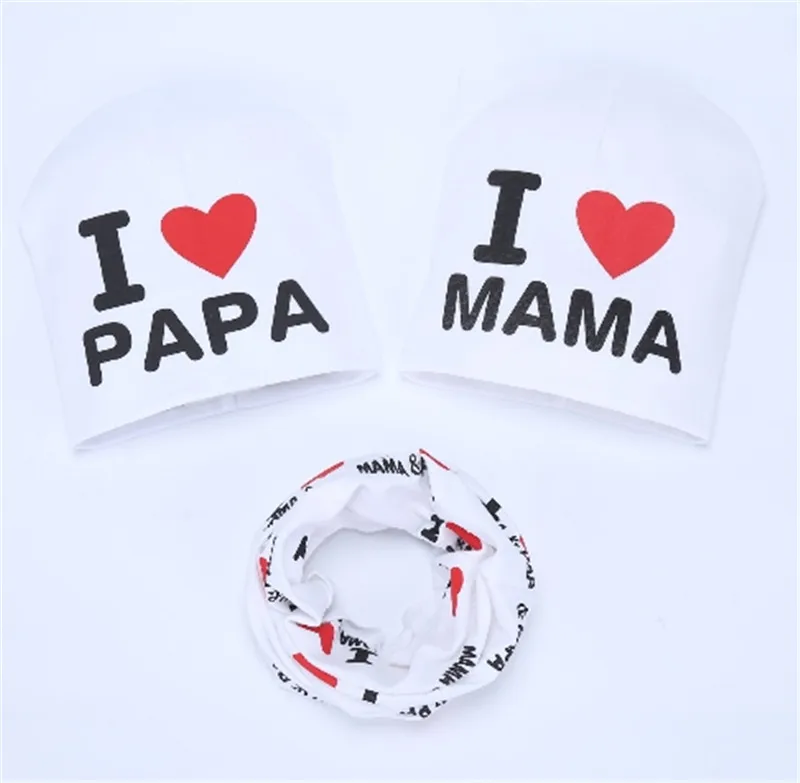 Шапка-бини для мальчиков и девочек с принтом 3 шт./лот | Детская одежда обувь