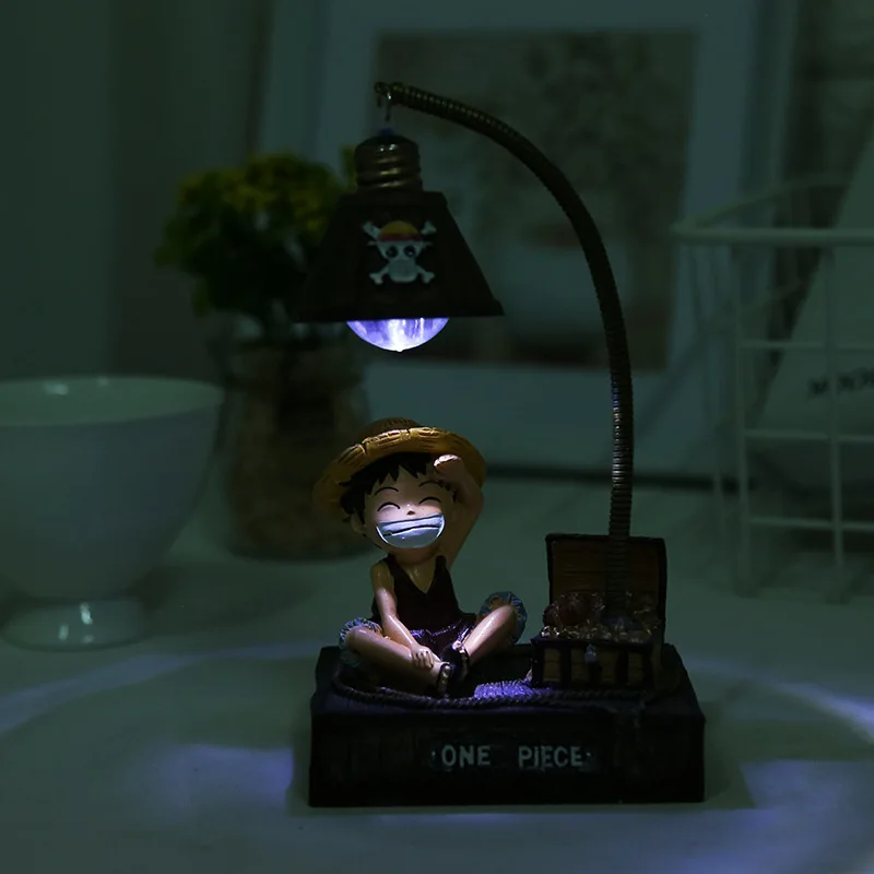 Zakka в японском стиле продуктовый Луффи ночной Светильник микро-пейзаж креативный