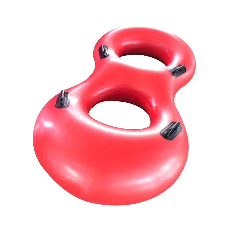 Надувное плавательное кольцо двойное сиденье для взрослых и детей утолщенный