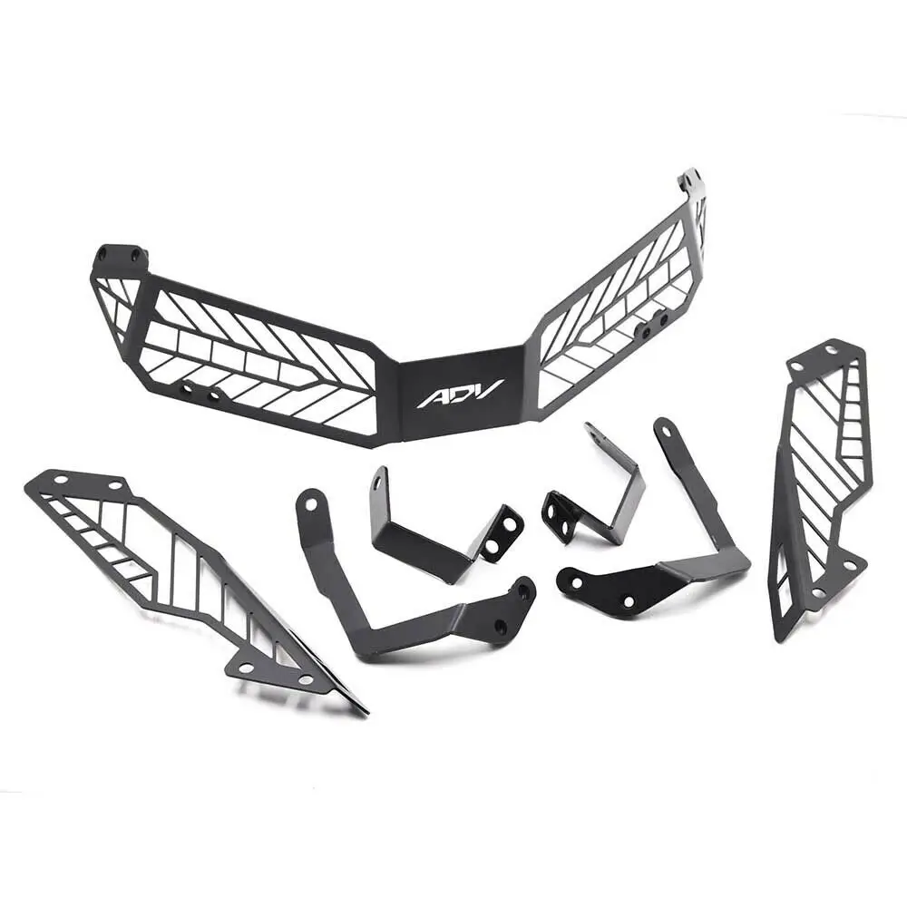 MKLIGHTECH For HONDA ADV150 ADV-150 ADV 150 2019 2020 2021 Headlight Shield Guard Protector Headlamp Mesh Grille Cover | Автомобили и