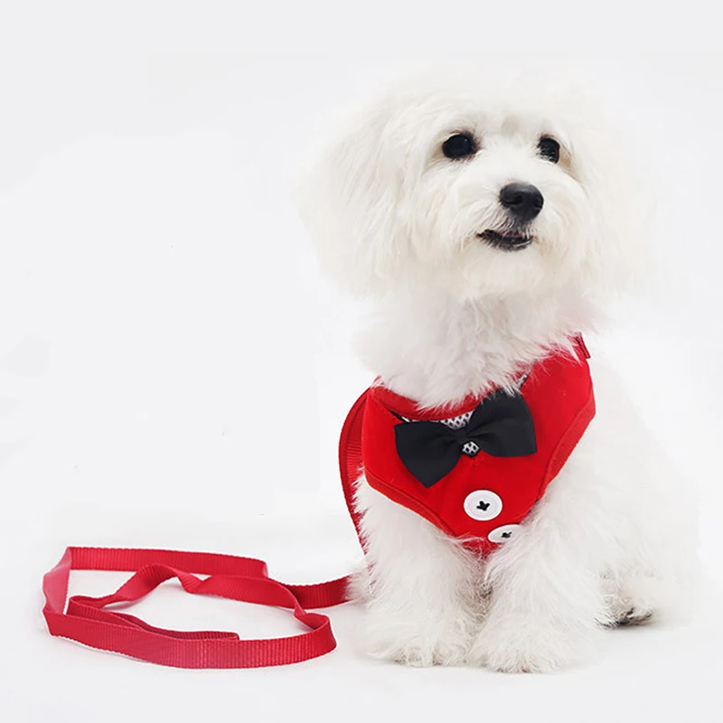 

Soft Comfortable Pet Harnesses No Pull Adjustable Lovely Dog Vest 7 Colors Waterproof Dogs Leash Outdoor Walking for Puppy Cool