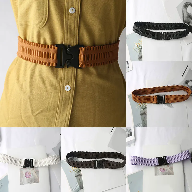 

Vintage Boho Women Waistband Elastic Belts Cummerbunds Wide Female Decoration Dress Belt Luxury Woman Waistband Waist Strap