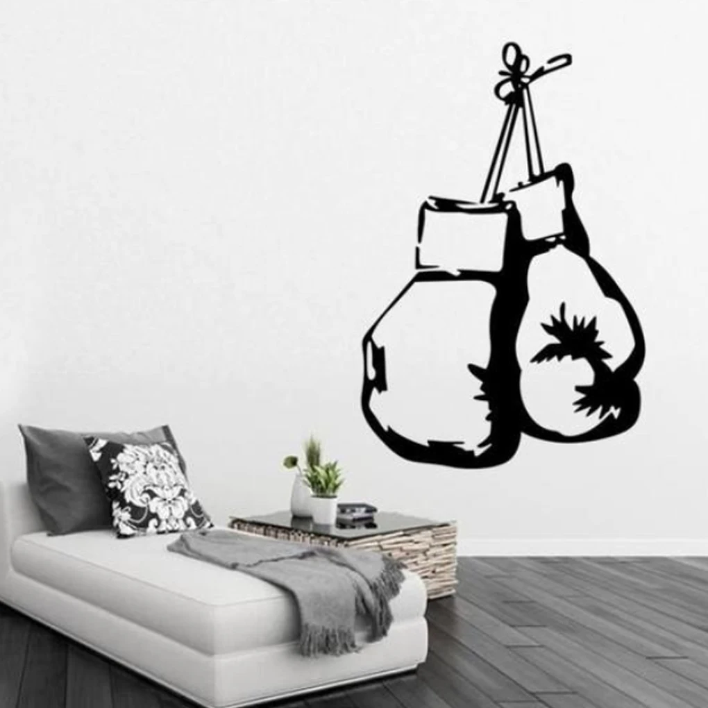 

Wall Sticker Boxing Glove Wall Sticker Anti Mold/Moisture/Mildew Mural Kitchen Bedroom Bathroom Wallpaper 60*40CM