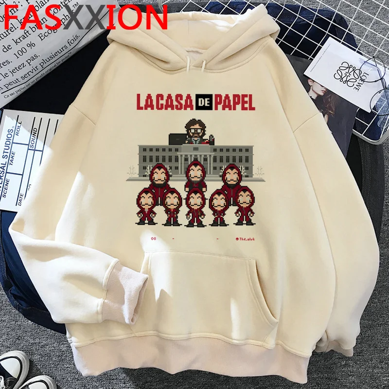 

Money Heist La Casa De Papel House of Paper Bella Ciao hoodies women y2k aesthetic printed grunge female printed harajuku