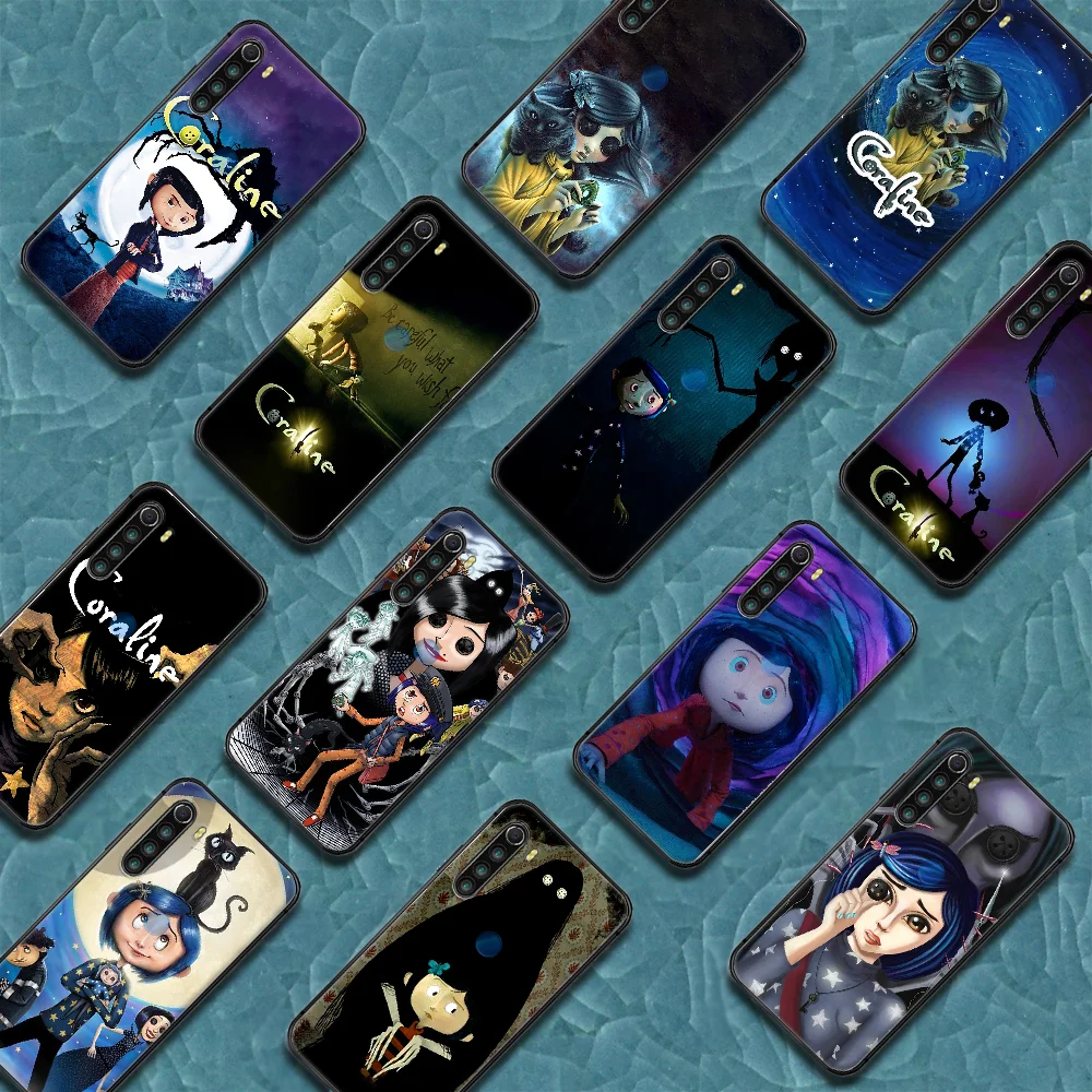 Коралина секретная дверь чехол для телефона Корпус XIAOMI Redmi 7 7A 8 8A 9 9C Примечание 6 9S
