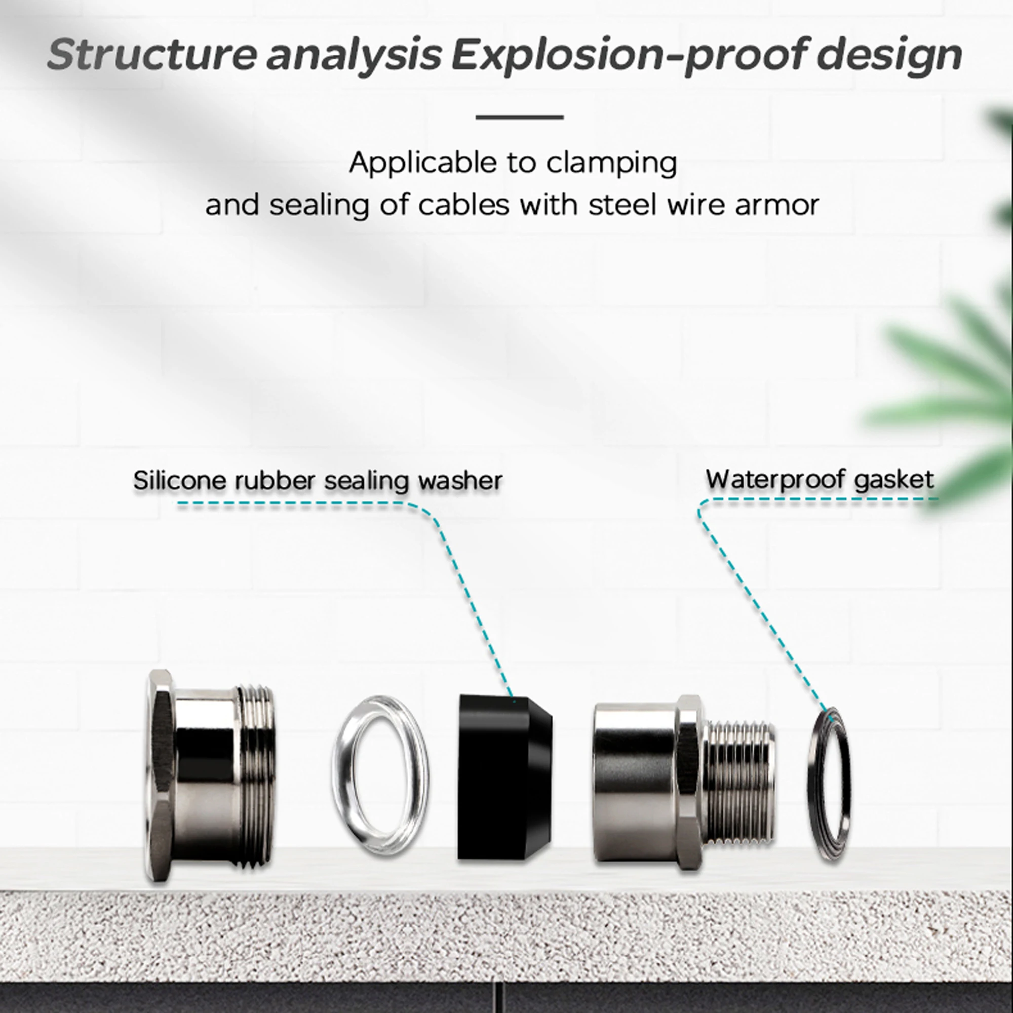 Взрывозащищенные кабельные ЖЕЛЕЗЫ из нержавеющей стали небронированные кабели