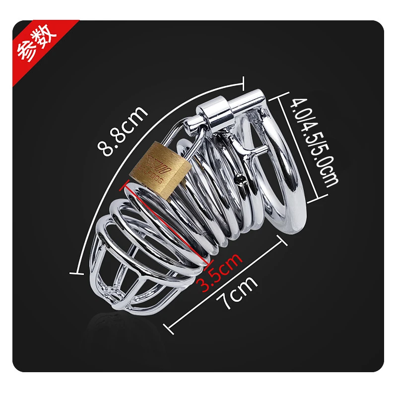 Клетка для петуха из нержавеющей стали клетка мужского верности целомудрия