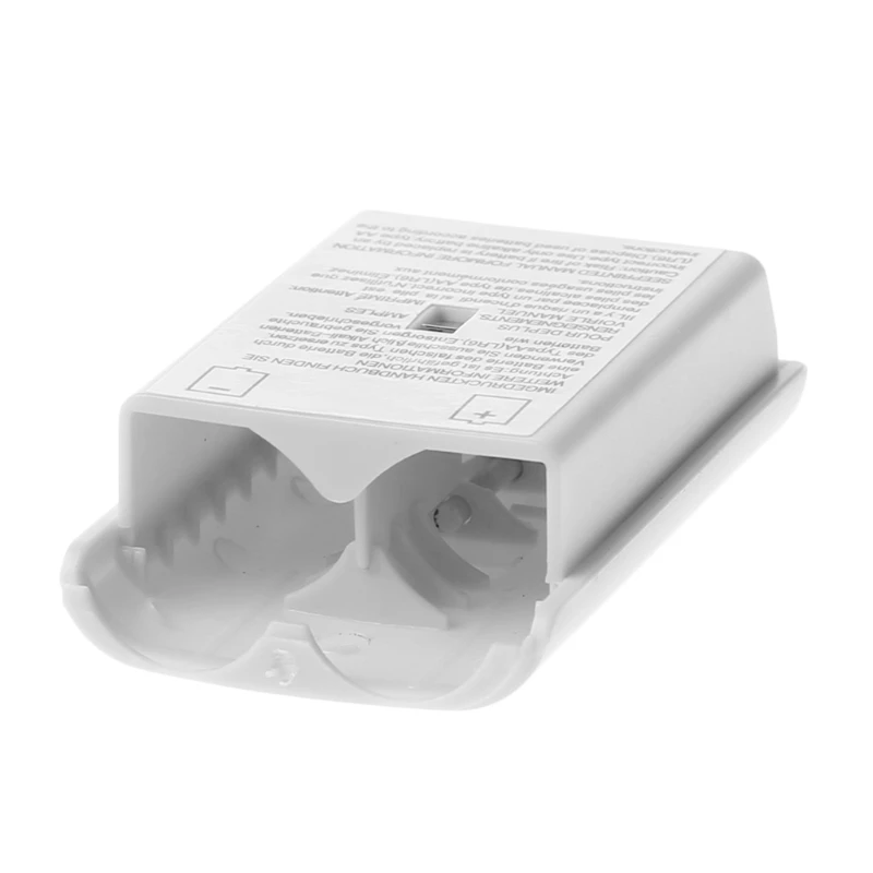 

C5AE 1PC AA Battery Back Cover Case Shell Pack White for xbox 360 Wireless Controller