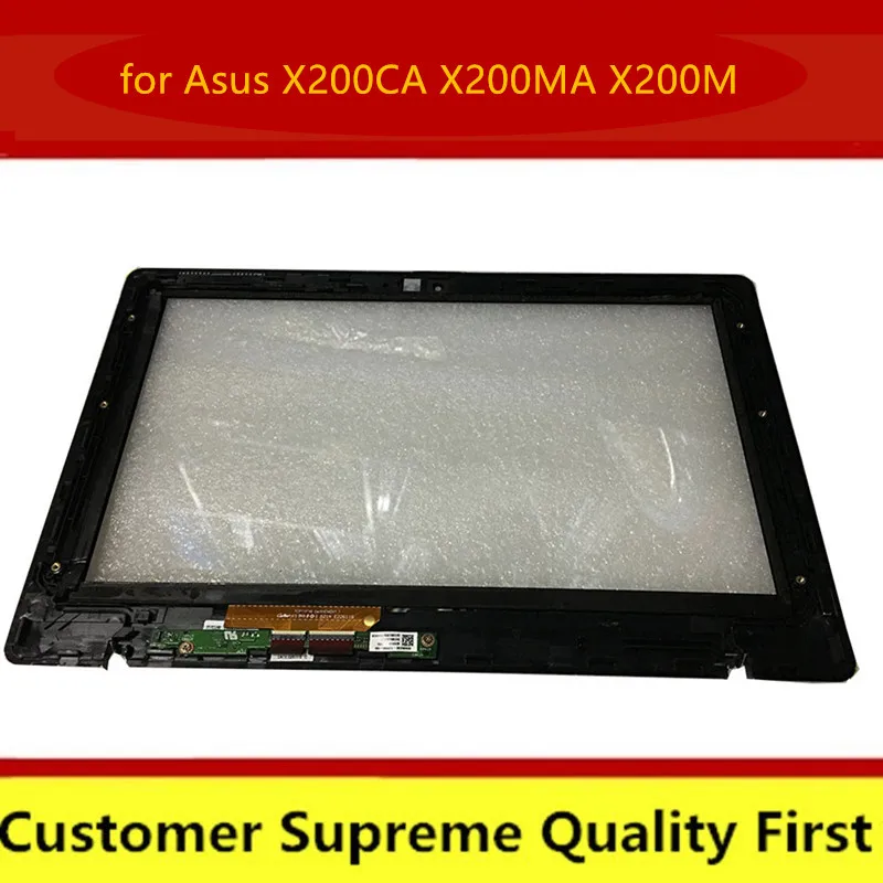 Дигитайзер для ноутбуков Asus X200CA X200MA X200M сенсорный экран стекло и рамка 11 6