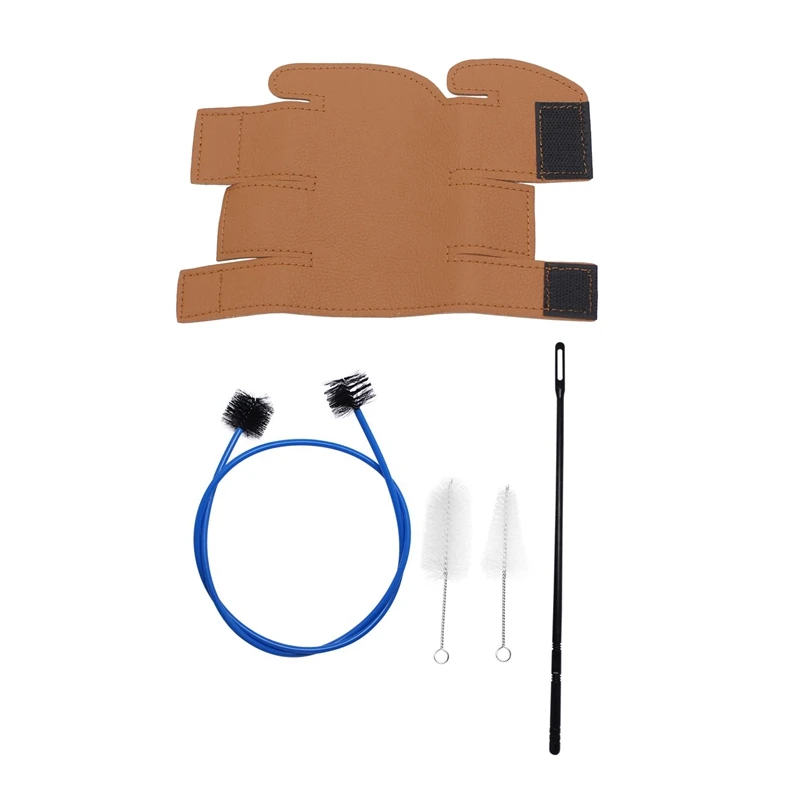 

Набор для ухода за трубой из 2 предметов: 1 набор защитных чехлов для кожаных трубок и 1 Набор Щеток