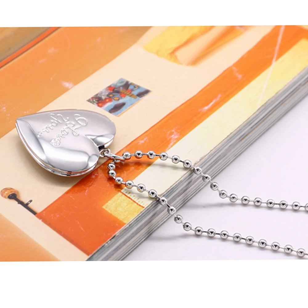 Очаровательная фотошкатулка с подвеской в виде сердца | Украшения и аксессуары