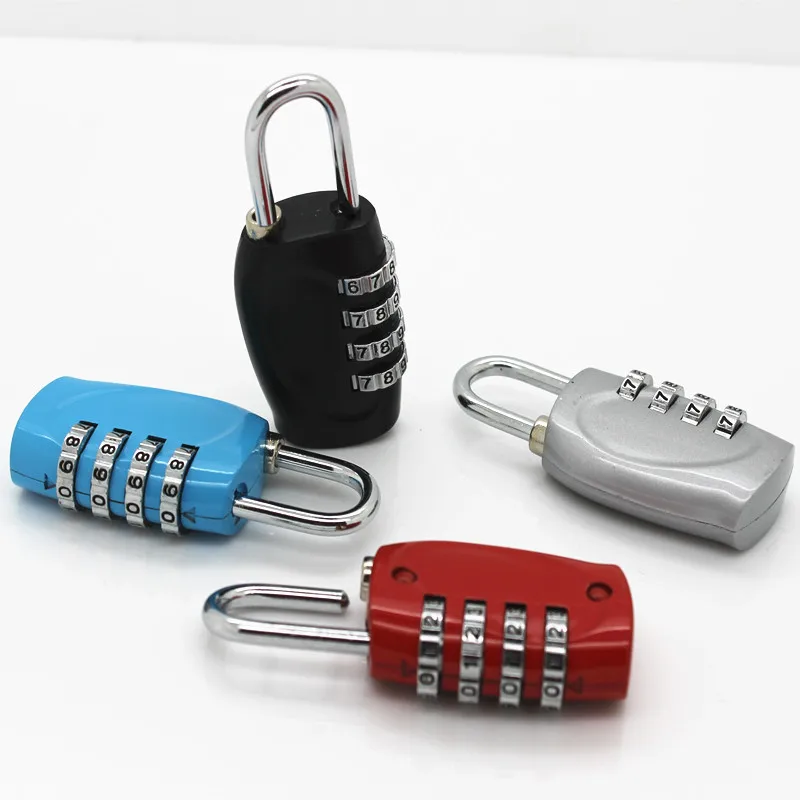 Замок с 4 цифрами замок паролем из цинкового сплава чемодан кодовым замком для