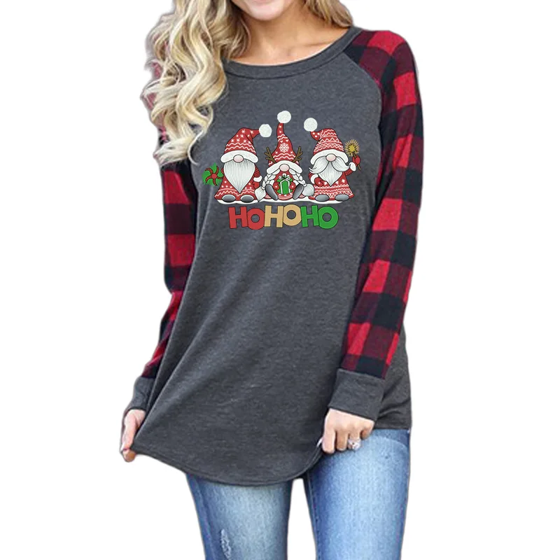

Carney top Santa long sleeve T-shirt