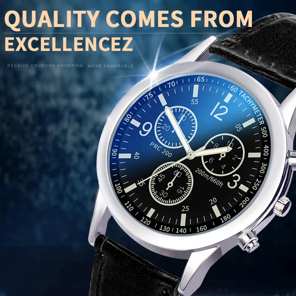 

Luxury Designer Watch Quartz Watch High Quality Texture Stainless Steel Dial Casual Leather band WristWatch Business Watch Clock