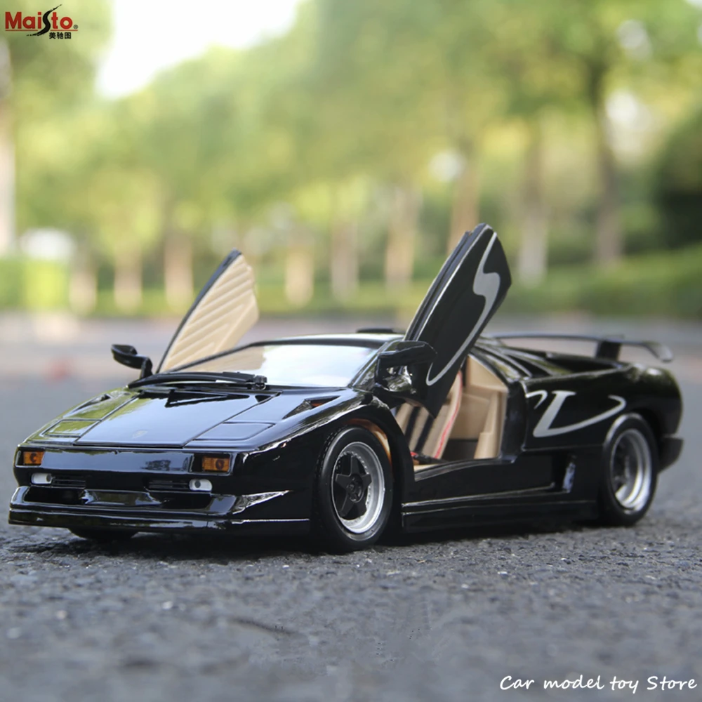 Спортивный автомобиль Maisto 1:18 Lamborghini Диабло SV модель автомобиля из сплава в стиле