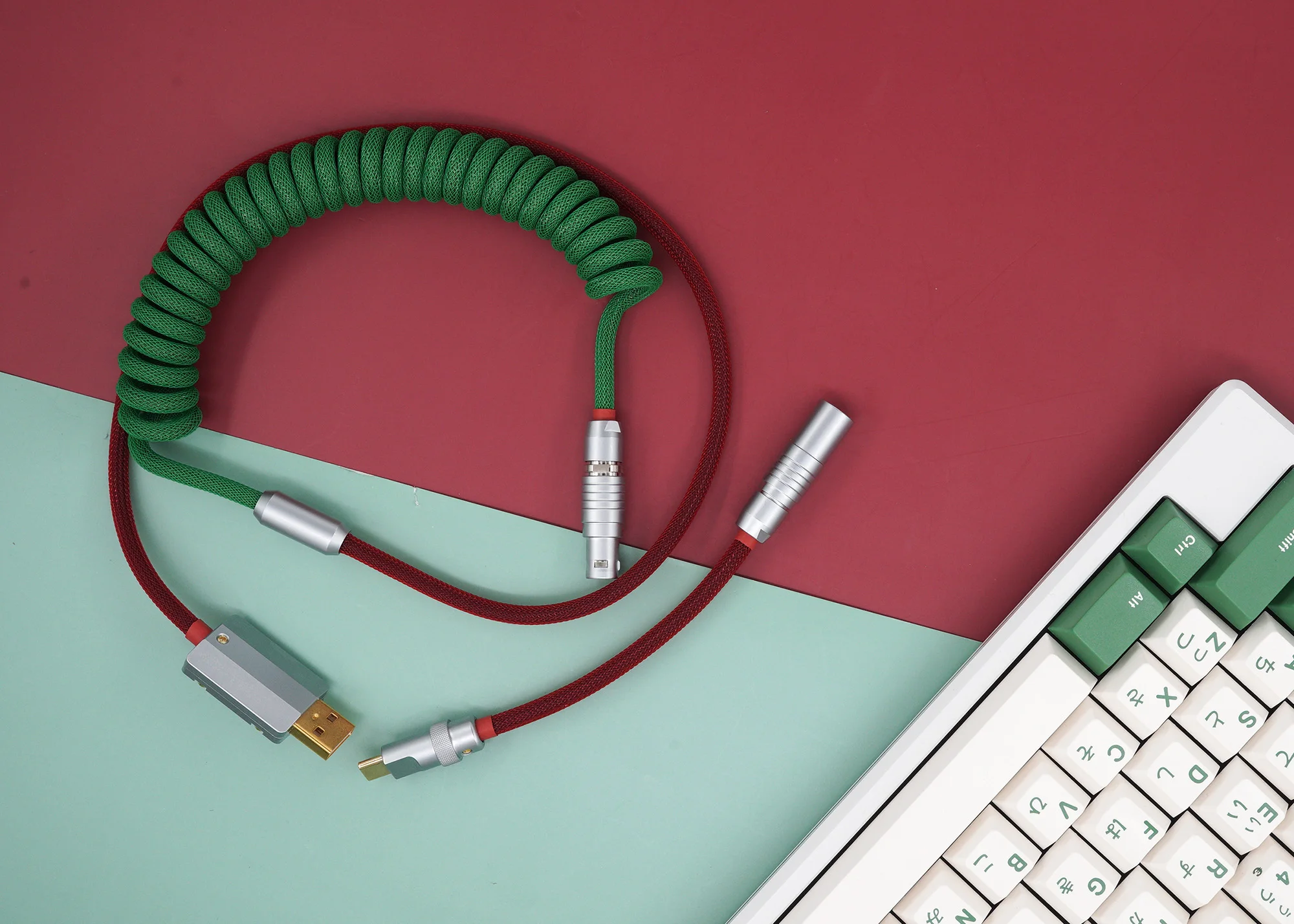 Механическая клавиатура ручной работы GeekCable с кабелем для передачи данных GMK тема