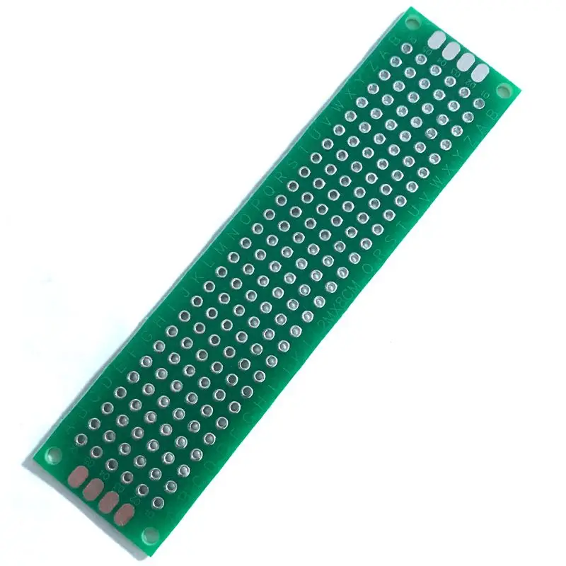 5 шт. двухсторонний Прототип PCB Diy универсальная печатная плата 2x8 см двусторонний