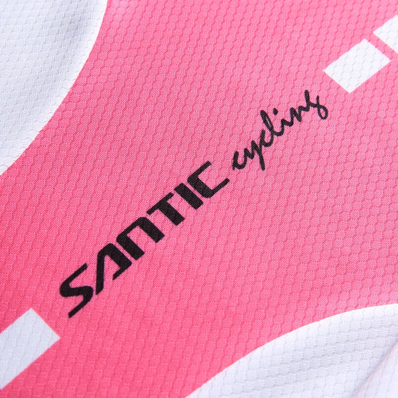 Santic женские велосипедные футболки с длинным рукавом Pro Fit дорожный велосипед MTB